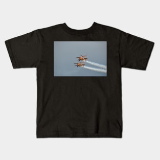 Boeing Stearman biplanes Kids T-Shirt